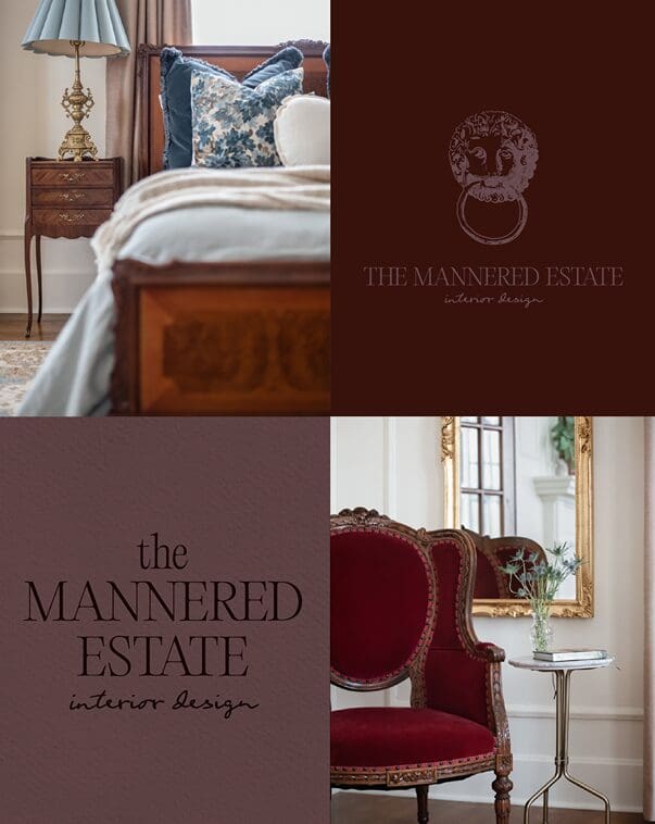 The mannered estate design with imagery of home decor