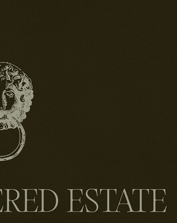 Half of the mannered estate creative brand deisgn
